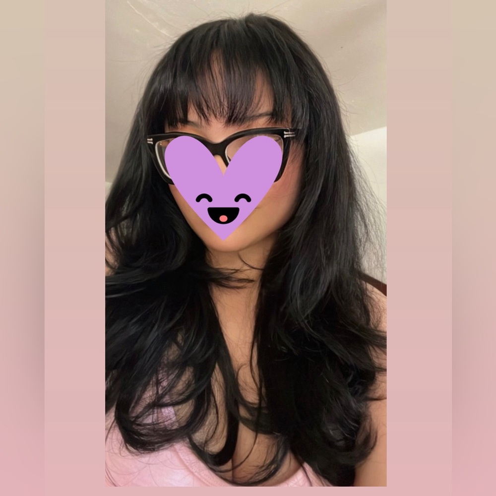 90s layered human hair wig